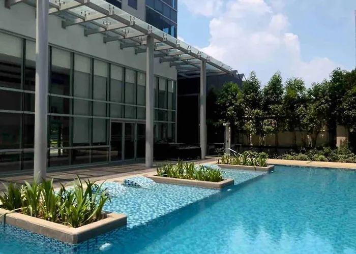 Apartamento Tropical 1br Uptown Parksuites Bgc With Netflix 200mbps *